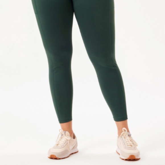 Girlfriend Collective Compressive Pocket Legging- Moss Medium - Picture 1 of 5